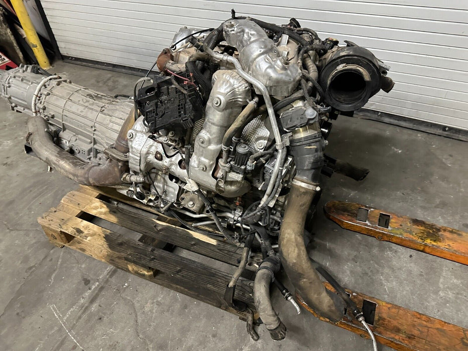 2021 2022 GMC SIERRA 2500 3500 L5P 6.6 DURAMAX ENGINE TRANSMISSION TRANSFER CASE