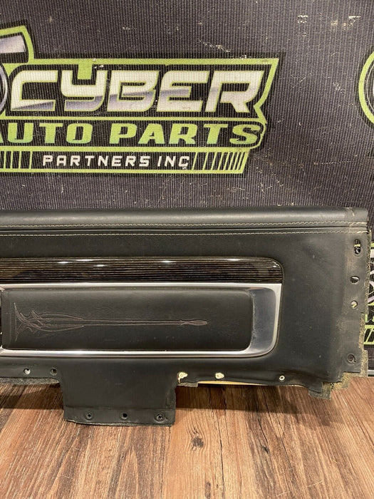 2017 DODGE RAM 3500 LIMITED LONGHORN FRONT RIGHT DOOR PANEL CARD TRIM OEM *READ*