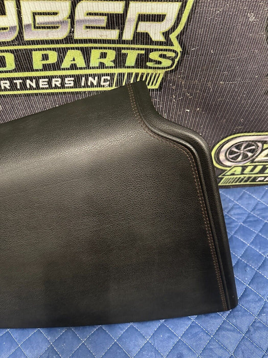 2018-2019 FORD F350 F450 PLATINUM DASH RIGHT TOPPER PAD W BAG OEM (BROWN STITCH)