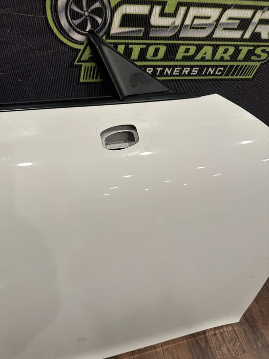 2014 PORSCHE 911 TURBO S PASSENGER RIGHT WHITE DOOR SHELL OEM *RESIDUE/READ*