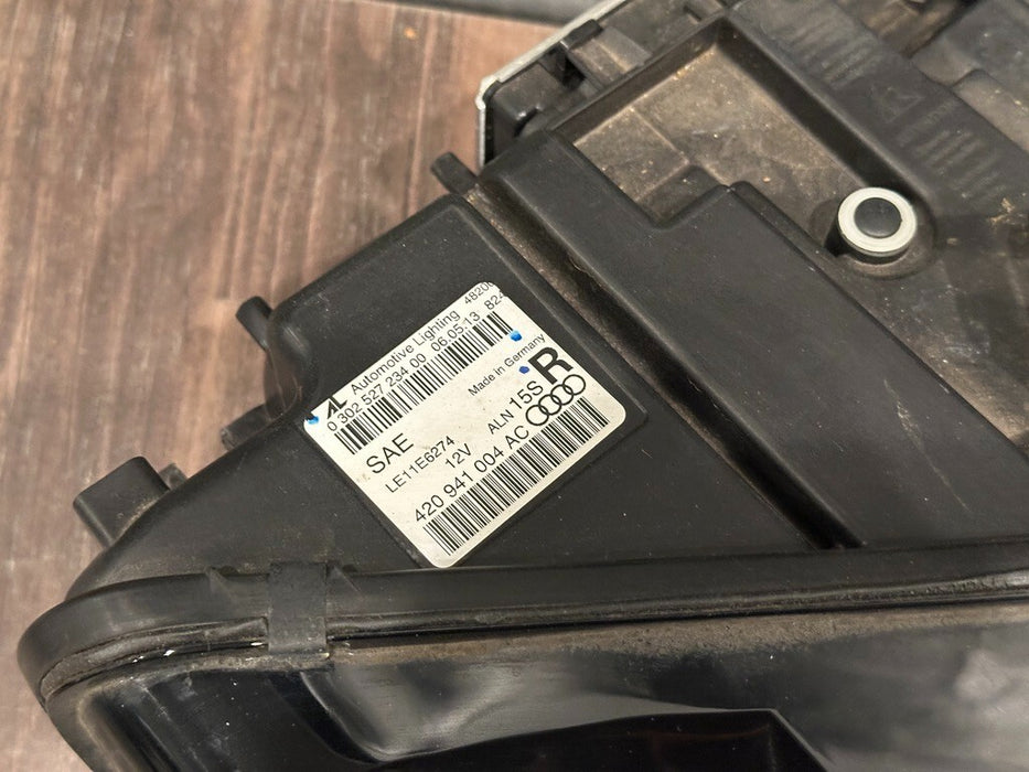 2014 2015 AUDI R8 HEADLIGHT COMPLETE RIGHT PASSENGER SIDE RH GENUINE 420941004AC