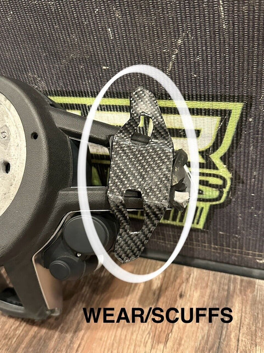 2021 AUDI R8 STEERING WHEEL CONTROL BUTTON BEZEL W PADDLE SHIFTERS OEM *READ*