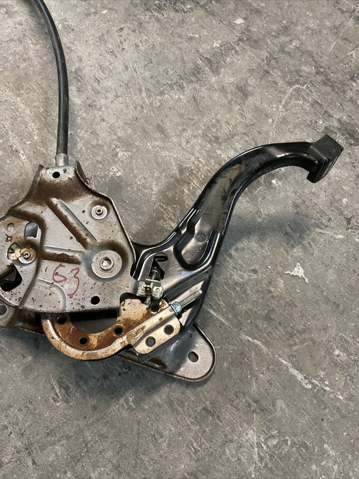 2016 NISSAN TITAN E-BRAKE PEDALS W/ E-BRAKE RELEASE