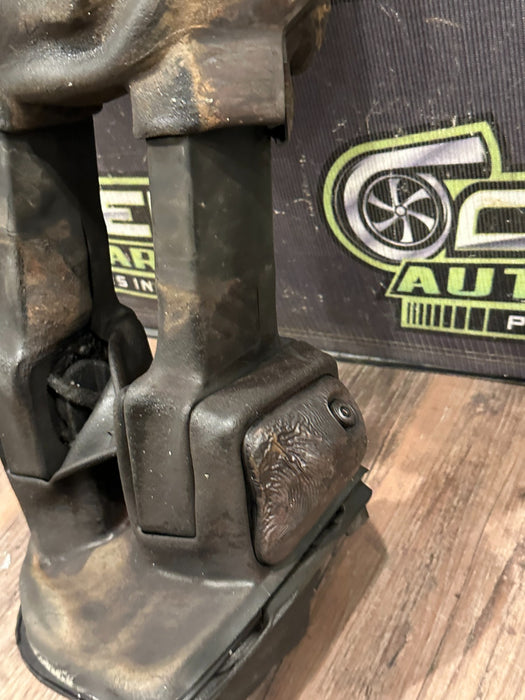 2017-2022 FORD F250 F350 F450 XLT DRIVER LEFT TOW MIRROR OEM ~FIRE DAMAGE~