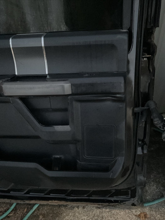 2017 2018 2019 FORD F250 F350 F450 REAR DRIVER LEFT DOOR W/PANEL~DAMAGE~