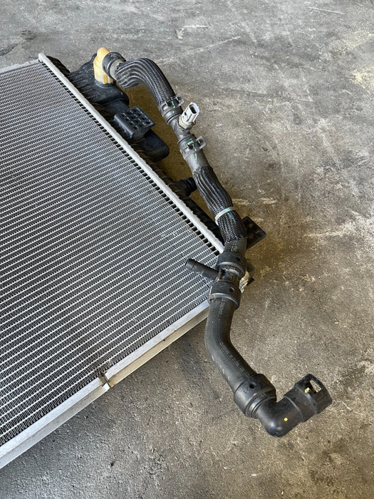 2017-2019 FORD F250 F350 6.7L DIESEL RADIATOR W/ HOSES OEM (DAMAGED)
