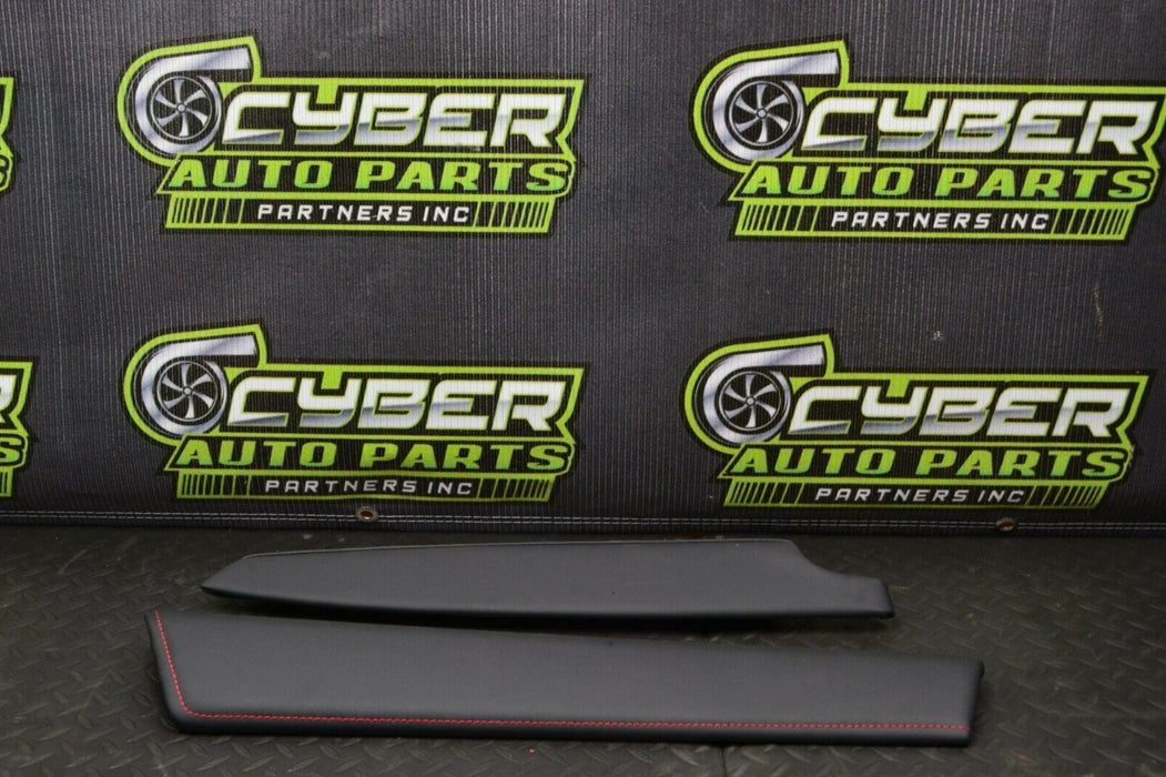 2013-2019 SCION FRS FR-S SUBARU BRZ OEM ARM RESTS RH DOOR LEATHER RED STITCHING