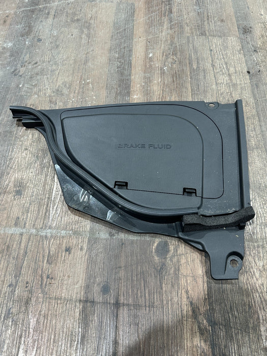 2013 NISSAN 370Z ENGINE BRAKE FLUID COVER TRIM OEM