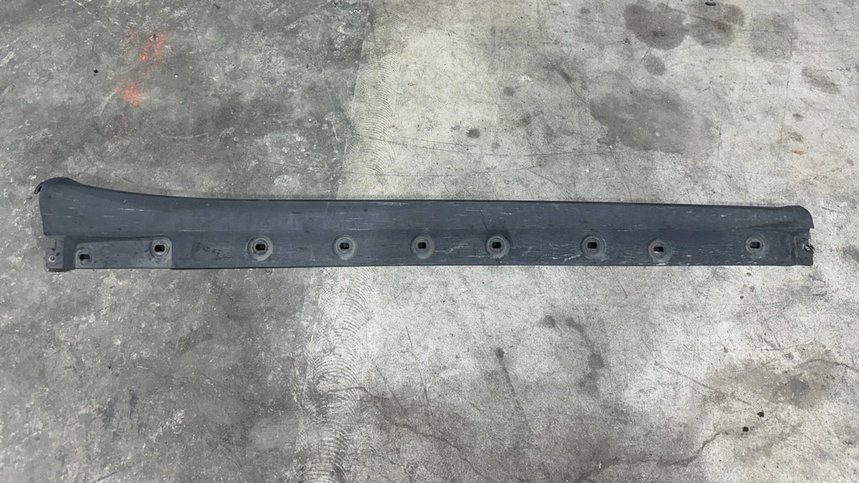 2014 PORSCHE 911 TURBO S 991 RIGHT SIDE SKIRT ROCKER PANEL OEM 991504796 *WEAR*