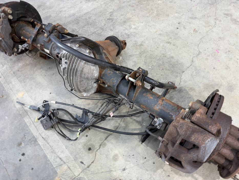 2017 - 2022 FORD F450 REAR AXLE 4.30 RATIO (4L) 42K MILES *DAMAGE TO HOUSING*