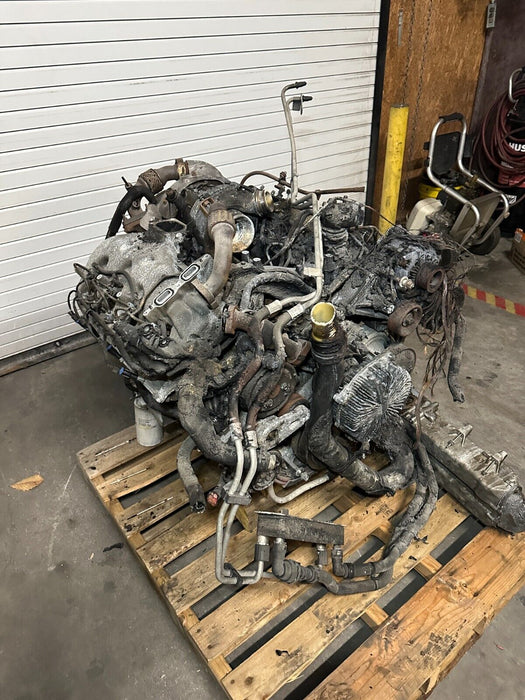 2017 2018 2019 FORD F250 F350 F450 6.7L DIESEL POWERSTROKE ENGINE *FIRE* 43K MIL