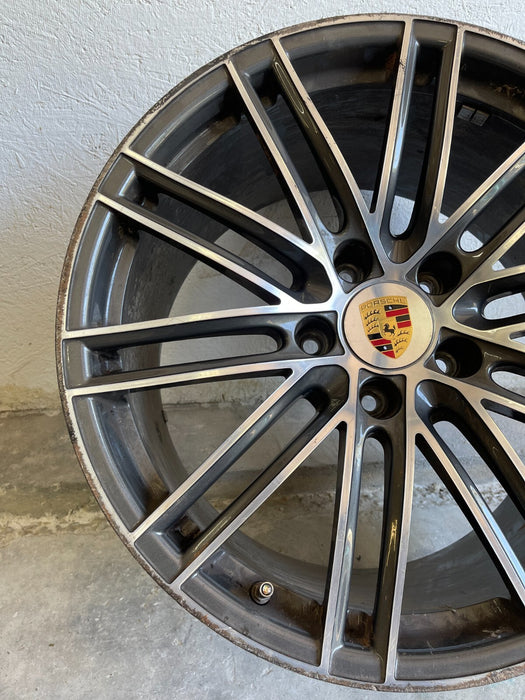 2017 Porsche 718 Boxster S 20X8.5 RIM 982601025F OEM *DAMAGE, CURB RASH*