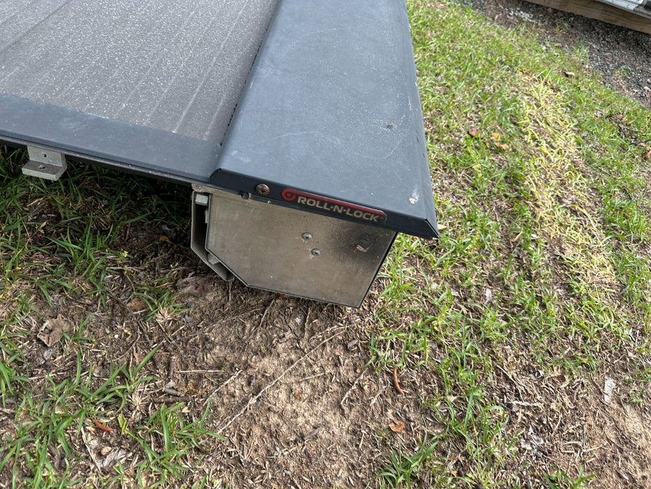 2017-2022 FORD F250 F350 F450 8' LONG BED ROLL N LOCK RETRACTABLE BED COVER