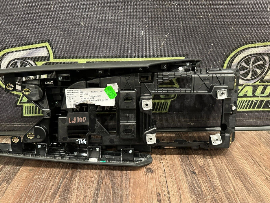 2017-18 AUDI R8 CENTER CONSOLE TRIM OEM 4S1 864 357 D *READ/SLIGHT WEAR*