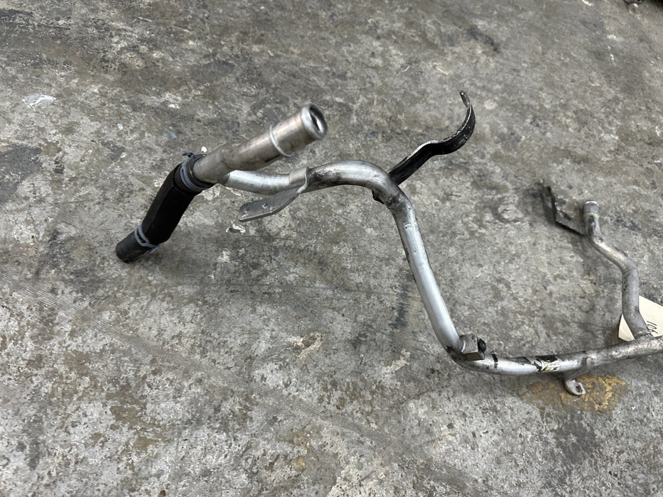 2014 AUDI R8 V10 REAR RIGHT COOLANT PIPE HOSE 420 121 085 B 420 121 481 C OEM