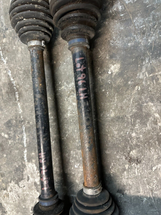 2015 NISSAN 370Z CONVERTIBLE REAR RIGHT LEFT & RIGHT AXLES SHAFT PAIR OEM