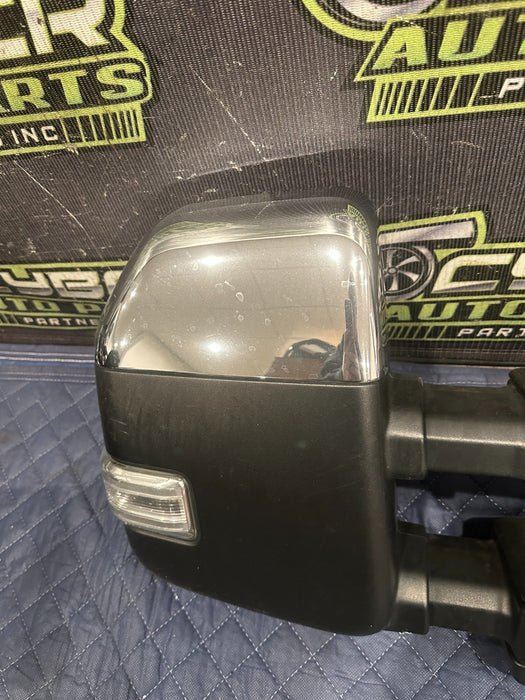 2017-2019 FORD F250 F350 PASSENGER RIGHT TOW MIRROR W CAMERA OEM
