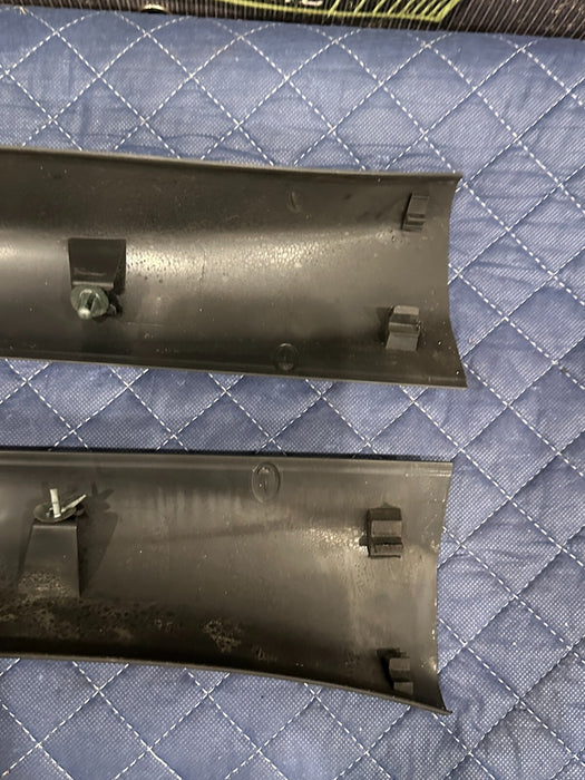 2014 AUDI R8 OEM LEFT RIGHT INNER DOOR SILL SCUFF PLATE COVER TRIM 420 853 906