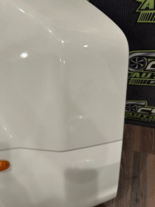 2017 2019 FORD F350 F450 RIGHT DUALLY BED SIDE FENDER FLARE PEARL WHITE *UG* OEM