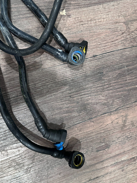 2020 FORD F450 LONG BED 6.7 DIESEL FUEL LINES HOSE TUBES (4PC) 48 GALLON OEM