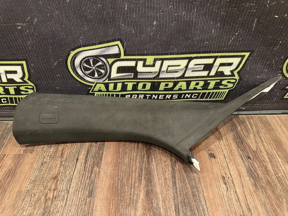 2021 AUDI R8 FRONT PASSENGER RIGHT ALCANTARA A PILLAR TRIM OEM *WEAR/READ*