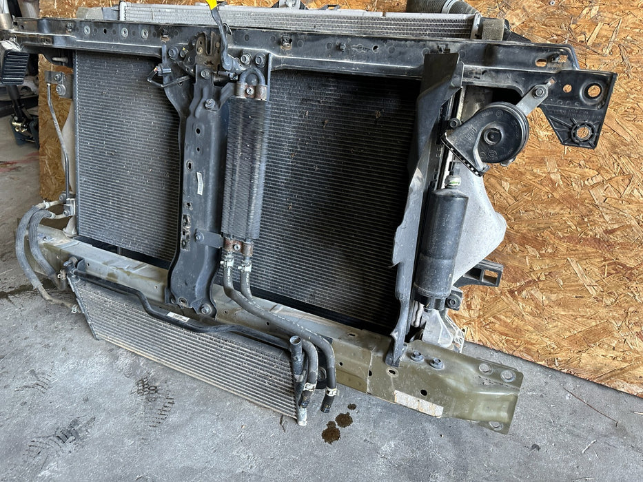 2016-2019 NISSAN TITAN XD DIESEL RADIATOR SUPPORT CONSDENSOR INTERCOOLER ASSY