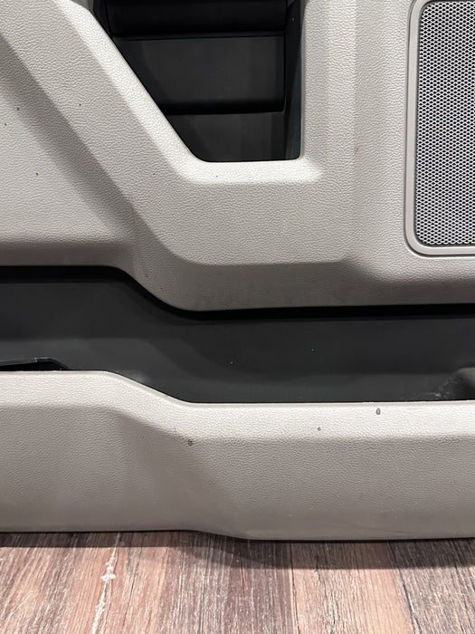 2020 FORD F250 F350 F450 XLT FRONT DRIVER LEFT DOOR PANEL OEM ~WEAR~