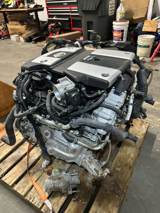 2010 NISSAN 370Z ENGINE 3.7L V6 VQ37VHR AUTOMATIC 7 SPEED 47K MILES