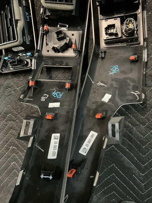 2017-2020 FORD F250 F350 F450 LIMITED DASH AIR VENTS SET (4) OEM~DAMAGED TAB~