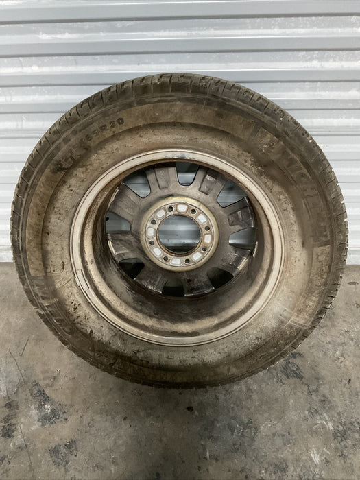 2017 FORD F350 LARIAT OEM WHEEL RIM MICHELIN TIRE 20X8 LT275/65/R20