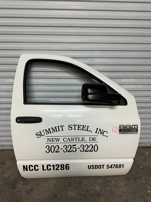 2006-2008 DODGE RAM 3500 SINGLE CAB FRONT PASSENGER RIGHT DOOR SHELL OEM *READ*