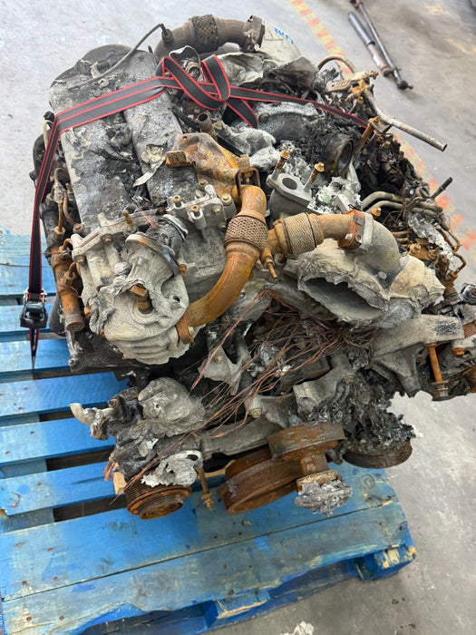 2017-2019 FORD F250 F350 F450 6.7L POWERSTROKE DIESEL ENGINE 62K MILES *FIRE*