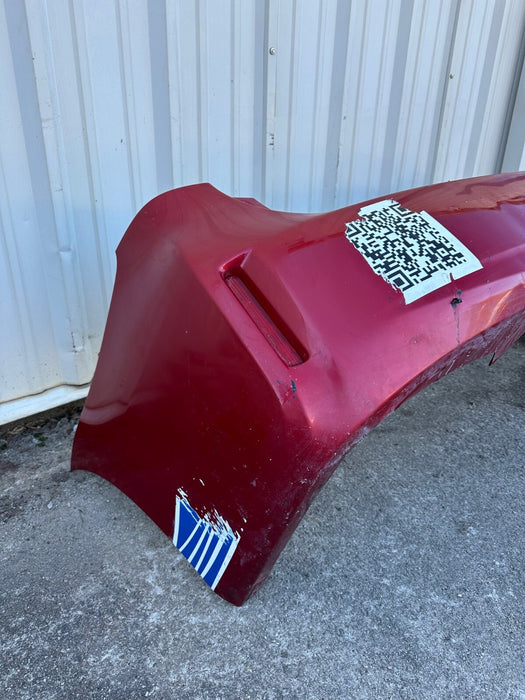 2014 TOYOTA PRIUS V RED REAR BUMPER COVER OEM *LOCAL PICKUP ONLY!* (READ DESC)