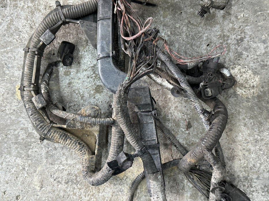 2020 FORD F350 XLT CHASSIS FRAME WIRING HARNESS ASSEMBLY OEM ~BURN!!~