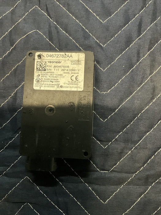 2019 Dodge Charger Hellcat RH Blind Spot Radar Sensor Unit Module OEM 04672782AA
