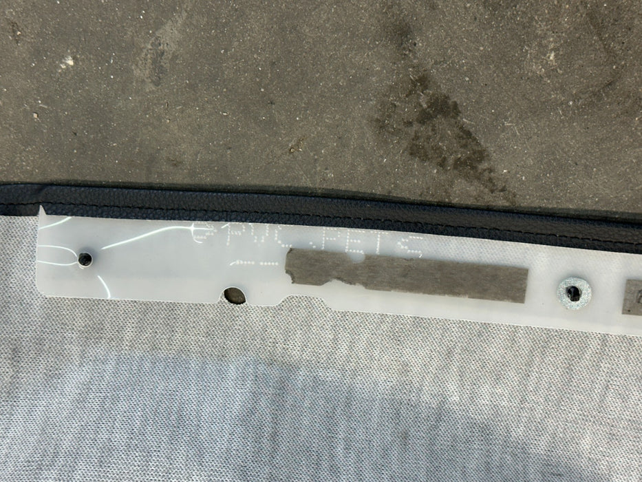 2013 NISSAN 370Z CONVERTIBLE TOP REAR COVER LINING OEM