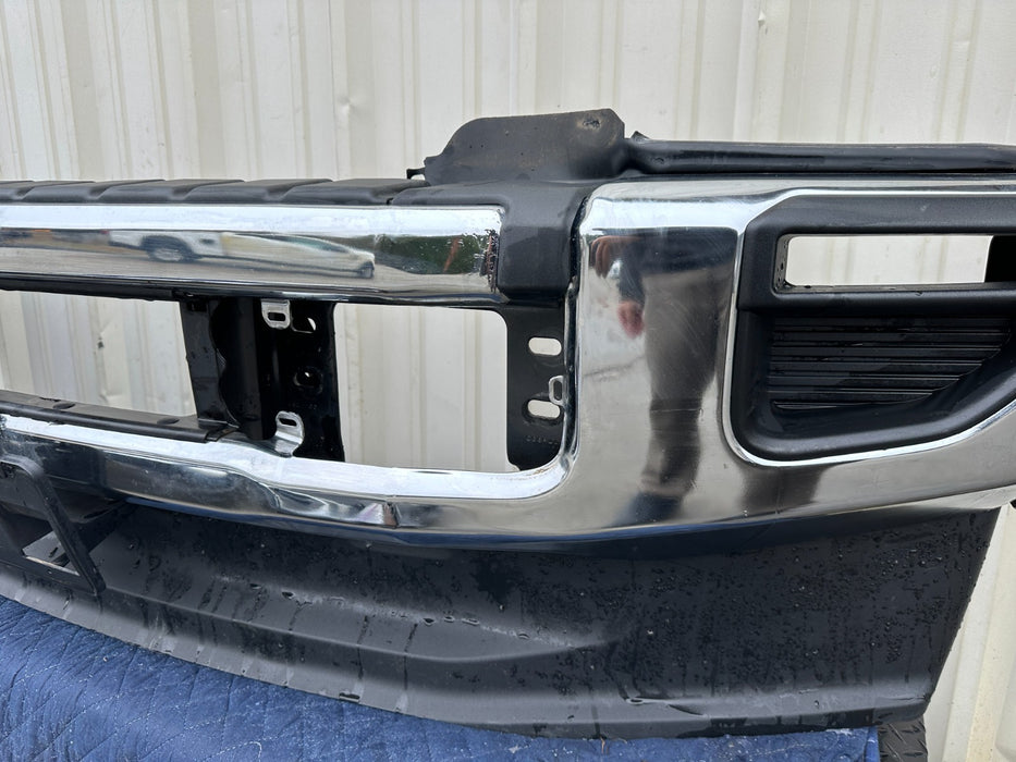 2020-2022 FORD F450 FRONT CHROME BUMPER OEM
