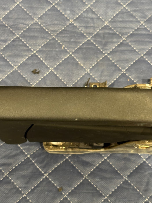 2014 AUDI R8 SPYDER LEATHER EMERGENCY PARKING HAND E BRAKE PULL LEVER OEM ~WEAR~