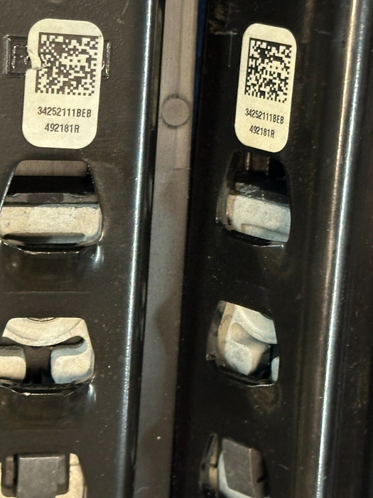 2019 FORD F250 F350 F450 PLATINUM B PILLAR SEATBELT ADJUSTER BRACKETS PAIR OEM