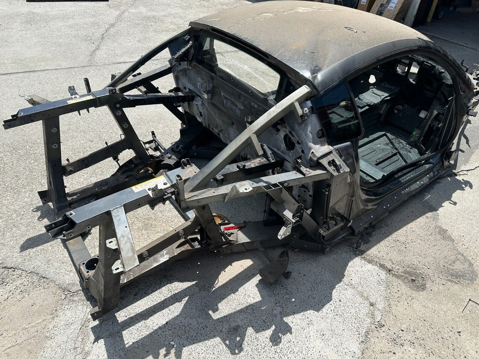 2012 AUDI R8 BODY SHELL FRAME CHASSIS TUB / DAMAGE TO FRONT RIGHT & REAR LEFT