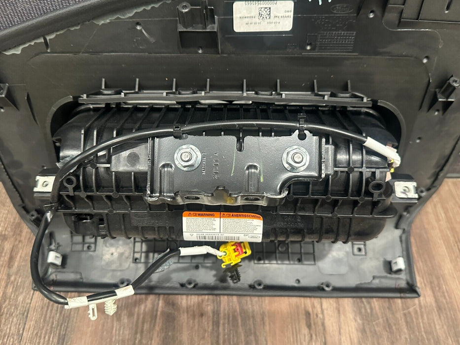 2017-2019 FORD F250 F350 PASSENGER RIGHT DASH TOPPER PAD COVER BROWN STITCH OEM