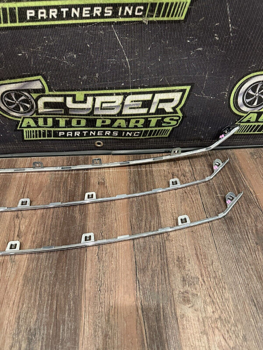 2017-19 FORD F250 F350 F450 LIMITED GRILLE TRIMS (3) OEM