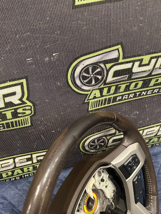2019 FORD F250 F350 F450 LIMITED STEERING WHEEL STEERING/ADAPTIVE CRUISE OEM