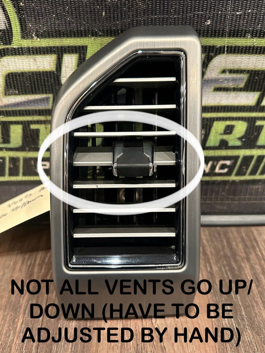 2017-2020 FORD F250 F350 F450 PASSENGER RIGHT DASH AIR VENT OEM *READ*