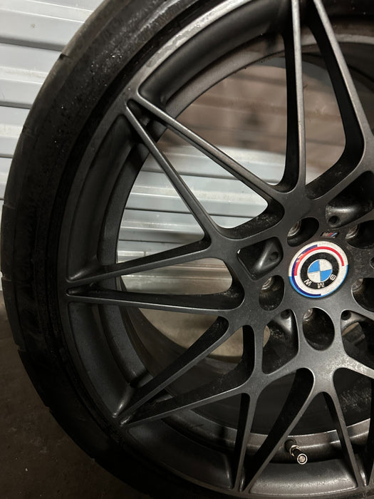 2015-2020 BMW M4 F82 WHEEL RIM TIRE 9X20 666M 265/30R20 8090194 ~READ~ 2287500
