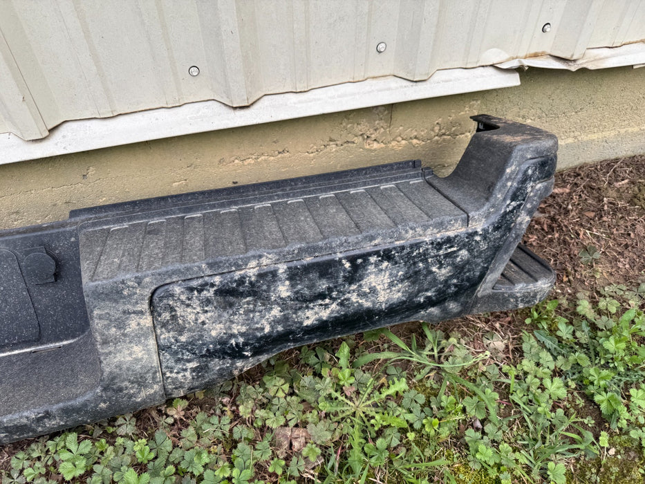 2023 2024 FORD F250 F350 F450 REAR BUMPER BLACK OEM