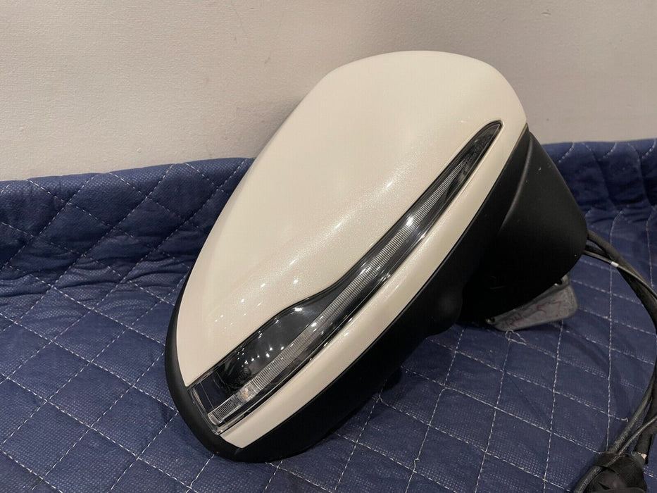 2017 MERCEDES-BENZ C63 AMG C205 COUPE PASSENGER DOOR MIRROR W/ CAMERA OEM WHITE