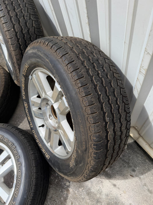 FORD F150 18X7.5 WHEELS RIMS 265/60R18 BFGOODRICH TIRES OEM