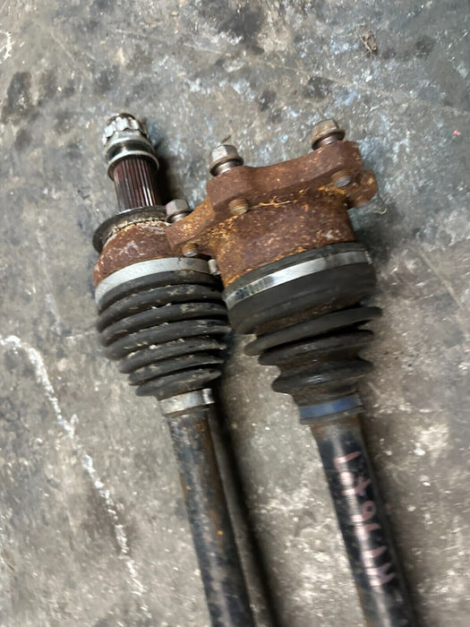 2015 NISSAN 370Z CONVERTIBLE REAR RIGHT LEFT & RIGHT AXLES SHAFT PAIR OEM