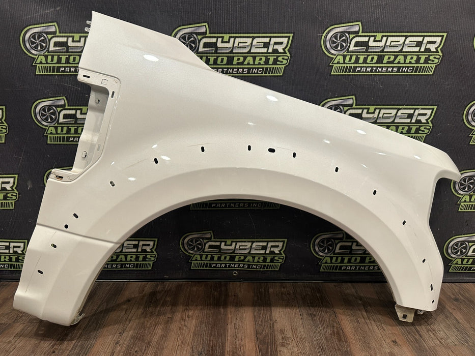 2017-2022 FORD F250 F350 F450 RIGHT WHITE FENDER (UM)OEM *PIC #5* (PICKUP ONLY!)